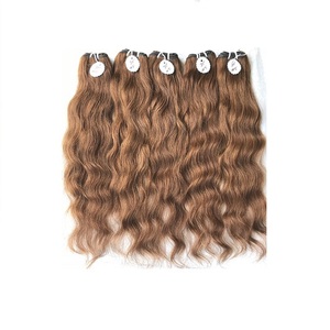 Extensiones de cabello humano ondulado de visón Remy, cabello brasileño con cutículas alineadas, Color n. ° 5, 100 gramos, venta al por mayor - Product Image 1