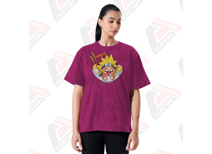 เสื้อยืดผ้ายีนส์ผ้าลูกฟูกสำหรับผู้หญิงผ้าเดนิมผ้าลูกฟูกผ้าฝ้าย100% นุ่มสวมใส่สบายทันสมัยเป็นมิตรกับสิ่งแวดล้อม - Product Image 5