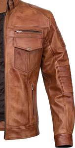 Chaquetas de cuero genuino de alta calidad, moda clásica, durabilidad básica, intemporal, elegante, mate, brillante, 120g, Champ King - Product Image 2