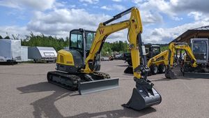 Envío Gratuito, Excavadora Mini de Orugas WACKER NEUSON EZ50 de 5 Toneladas, Equipo de Construcción de Alta Eficiencia con Cola Cero - Product Image 2