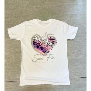 T-Shirts pour hommes à col rond en coton lourd coupe régulière 100% coton tissé à manches longues Streetwear Style décontracté impression colorée avant rapide - Product Image 6