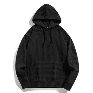 Sweat à capuche tendance Sweat en velours épais Sweat à capuche d'hiver décontracté Street wear Sportswear Sweats à capuche en velours personnalisés - Product Image 1