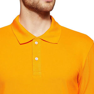 Polo juvenil de algodón 100% de última moda para hombre al por mayor, diseño personalizado, logotipo teñido liso, longitud corta, precio barato, MOQ bajo - Product Image 4