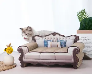 하이 퀄리티 고양이 스크래치 소파 고양이 스크래치 보드 조립 내구성 및 내마모성