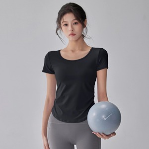 Gilet de sport femmes séchage rapide lâche course haut de Fitness sans manches Yoga costume beau dos extérieur portant maille T-shirt Shir - Product Image 3