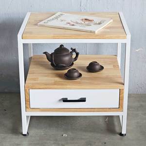 Minimalist 50x40x40cm Bedside <b>Table</b> TDG68011 Solid Wood and Acacia Oak Material for Apartment Bedroom Furniture - Product Image 3