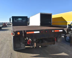 Suministro Rápido, Camión Usado de Cabina Regular 2018 For-Internationals WorkStar 7400 con Plataforma Plana de 26 pies - Automático, Volante a la Izquierda, Envío Rápido - Product Image 3