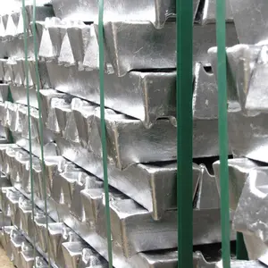 Venta al por mayor etiqueta privada personalizada A356 50kg 25 toneladas 15 días mínimo lingote de aleación lingote de aluminio puro A7 99.7% A8 99.8%