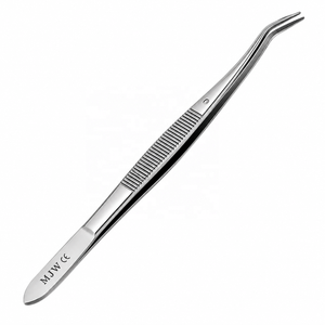 Pinzas Dentales de Acero Inoxidable de 6.5 Pulgadas para Examen Dental y Uso Clínico - Product Image 1