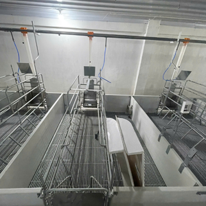 Cajas de parto para cerdos de acero inoxidable, fabricante vietnamita, venta al por mayor, establo para cerdos, cómodo para cerdas secas - Product Image 1