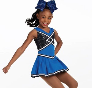Recién llegado, Conjunto personalizado de disfraz de porristas, falda superior, traje de mujer, OEM, ODM, ropa deportiva, fabricante de fábrica, venta al por mayor - Product Image 6