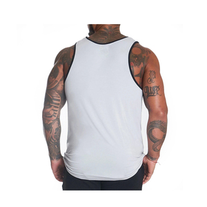 Camisetas de Tirantes Personalizadas para Hombre, para Fitness, Antiencogimiento, 100% Poliéster, Transpirables, de Secado Rápido, con Logotipo Personalizado en Color Sublimado - Product Image 6