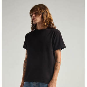 <b>Men</b> Plain Cotton <b>T</b> <b>Shirts</b> Short Sleeve Casual Crew Neck <b>T</b>-<b>Shirts</b> Hipster Hip Hop <b>Longline</b> Drop Cut Curved Hem <b>T</b> <b>Shirt</b> - Product Image 6