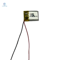 Batterie LiPo ultra petite personnalisée 301215 3,7 V 30 mAh 45 mAh pour appareils compacts, cellules de polymère de lithium rechargeables