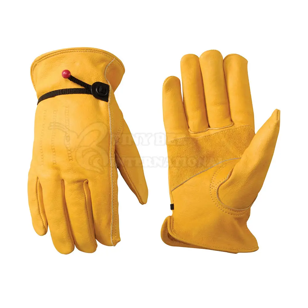 Guanti da lavoro in pelle di sicurezza che producono guanti da lavoro per la protezione delle mani da lavoro a macchina