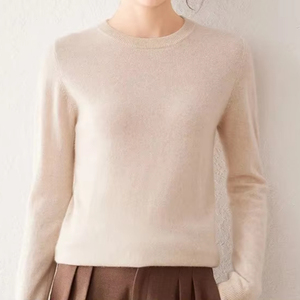 Sweats en coton biologique de qualité supérieure tendance col rond Streetwear pour femme Design décontracté personnalisé sweats à capuche tricotés respirants - Product Image 1