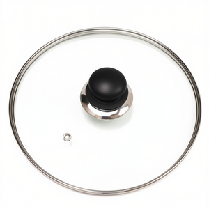 Couvercle de pot en verre transparent 26 cm Chrome 420 pour autocuiseur Metalsomma avec haute visibilité et durabilité - Product Image 2