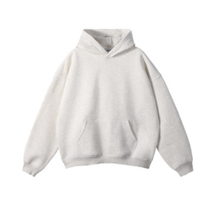 Sudadera con Capucha Personalizada de Felpa de 300g, 100% Algodón, Transpirable, de Secado Rápido, Corte Regular, Color Sólido para Hombre, Invierno - Product Image 2