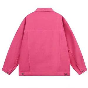 La mejor chaqueta vaquera con logotipo personalizado para hombre, Chaqueta de algodón informal de diseñador para hombre, abrigos vaqueros OEM para hombre - Product Image 2