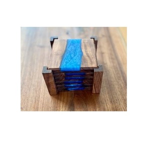 High Quality Resin Wood Coaster High Quality <b>Polish</b> Best Home Tea Cup Mat & <b>Pad</b> Manufactured Wholesale at Prices - Product Image 2