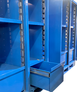 Armoire de rangement en acier robuste, équipement industriel OEM, étagère à outils, capacité de charge de 800 kg, résistant à la corrosion, entrepôt, usine - Product Image 4