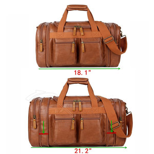 Offre spéciale de sac de voyage en cuir véritable de haute qualité sac de voyage en cuir pour hommes à vendre - Product Image 2