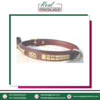 Nouvel Arrivage Collier de Luxe pour Chien Qualité Supérieure Personnalisé Multicolore en PU Écologique Fait Main avec Rivets Animaux