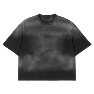 Vêtements de mode, t-shirts en coton délavés à l'acide, vente en gros, t-shirts personnalisés lourds à coupe courte, impression DTG pour hommes - Product Image 2