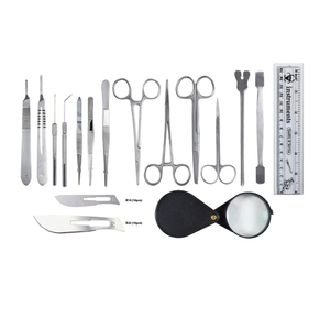 Kit de dissection complet de 36 pièces Outils chirurgicaux certifiés CE pour les étudiants en biologie, anatomie, botanique et vétérinaire de luxe. - Product Image 2