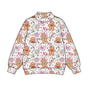 Preordine Magliette Invernali da <span class=keywords><strong>Donna</strong></span> con Motivi Natalizi, Maniche Lunghe e Collo Alto, Personalizzabili - Product Image 4