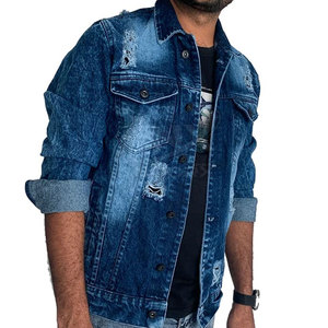 Chaqueta vaquera de alta calidad para hombre, MOQ bajo, precio barato, chaqueta vaquera para hombre, chaqueta vaquera para hombre recién llegada - Product Image 5