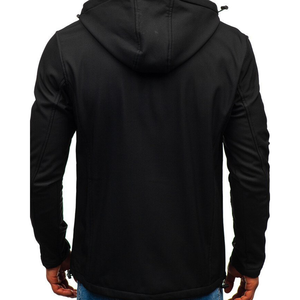 Chaqueta de bombardero de vuelo Softshell ligera ajustada para hombre 2023 diseño personalizado para uso al aire libre en la temporada de primavera recubierta para la comodidad - Product Image 5