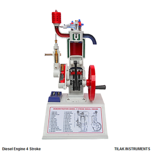 FOUR STROKE DEMONSTRATION PETROL <b>ENGINE</b> <b>MODEL</b> (Made In India) - Product Image 3