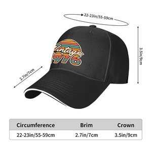 Cappello da Baseball personalizzato elegante berretto regolabile, noi locale POD - Product Image 4