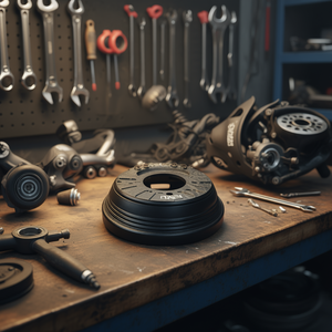 Tambor de Freno Trasero Highbrake de 8 Orificios M8 para Motocicleta, Componentes de Freno de Tambor - Product Image 3