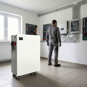 Batterie de stockage d'énergie pour maison mobile 16 kWh LiFePO4 51,2 V 314 Ah pour système de secours d'alimentation domestique et de camping-car - Product Image 1