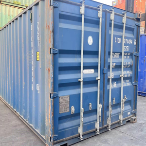 Conteneurs maritimes secs d'occasion 20GP 40HQ en acier Corten, faciles à déplacer et à transporter, économiques, durables et peu coûteux - Product Image 1
