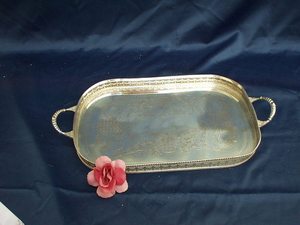 Plateau décoratif en aluminium avec marteau plaqué nickel et or pour servir les fruits Décoration intérieure et assiette à fruits en plusieurs couleurs - Product Image 4