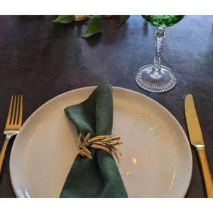 Vaisselle en gros Rond de serviette Rond de serviette en métal doré vintage pour la maison Fournitures de restaurant d'hôtel au prix le moins cher - Product Image 4