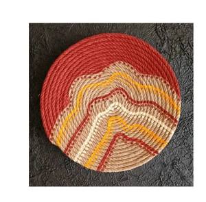Handmade Jute Printed <b>Placemat</b> Customized <b>Coaster</b> Hanging Wall Art Outdoor Wedding - Product Image 3