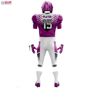 Vente en gros de maillots et de pantalons de football américain personnalisés uniformes de football américain personnalisés grande taille - Product Image 2