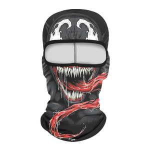 Custom Logo Printed Full Face Ski <b>Mask</b> Balaclava for Outdoor <b>Cycling</b> & Running Skull Style with One Hole Character Design - Product Image 4