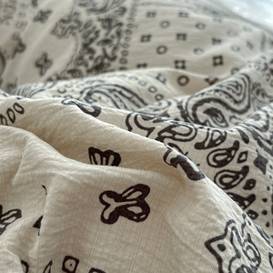 ชุดเครื่องนอน4ชิ้นผ้าลินินนุ่มสบายสุดชิคนุ่มสบายออกแบบได้ตามต้องการ - Product Image 4