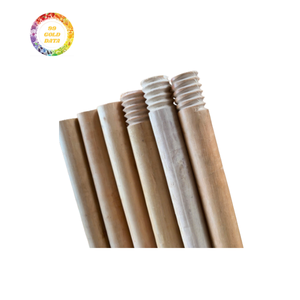 Precio de fábrica, palo de escoba de madera de alta calidad, mango de madera fuerte barato para limpieza doméstica y comercial - Product Image 5