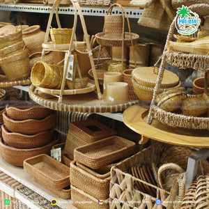 VENTA CALIENTE Exportación desde Vietnam Cesta de ratán de alta calidad: diseño sostenible y hermoso con buen precio - Product Image 2