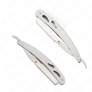 Rasoir droit en bois au design feuille de qualité supérieure, en acier inoxydable, rasoir pliant professionnel pour barbier, marque privée, couleur personnalisée - Product Image 5