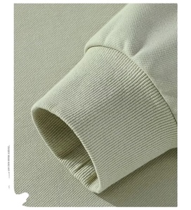 470G-570G poids lourd coton nouveau automne décontracté hommes haut couleur unie pull ample sweats à capuche sweat à manches longues hommes vêtements - Product Image 6