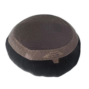 Perruque et patchs de cheveux 100% humains Remy indiens, prothèse, ondulation naturelle, ondulation profonde, cheveux Taz Bangladesh, bonnet U-Part, écologique - Product Image 1