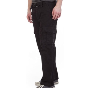 Men's Cargo Pants Multi Pocket Straight Fitting Elastic Waist Workwear Pants Men's Clothing Outdoor Workout Overalls Joggers - Product Image 1