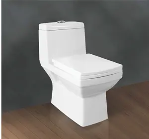 Keramik kamar mandi EWC pedesaan motif ganda warna S/P Trap Toilet Commode tempat duduk Eropa lemari air sanitasi Wares